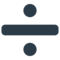 Heavy Division Sign emoji on Mozilla